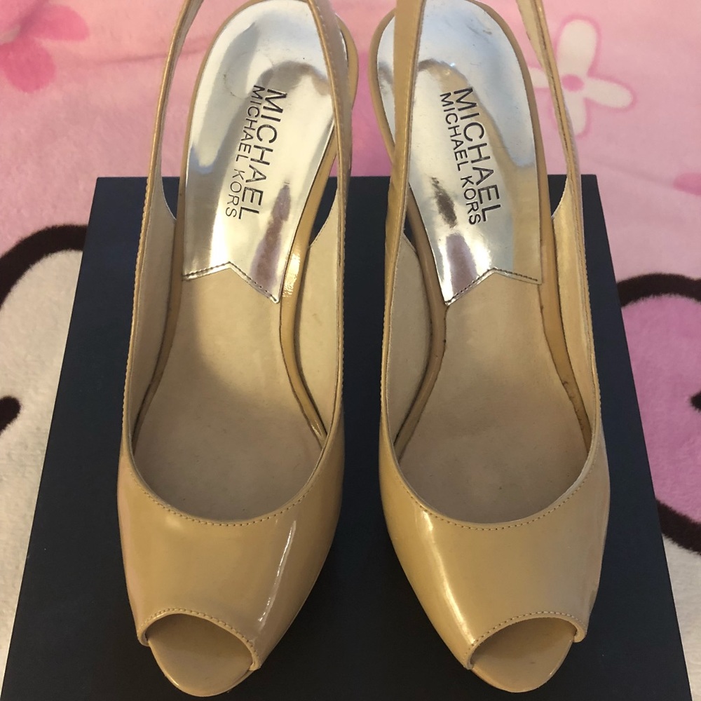 Michael Kors slingback heels
